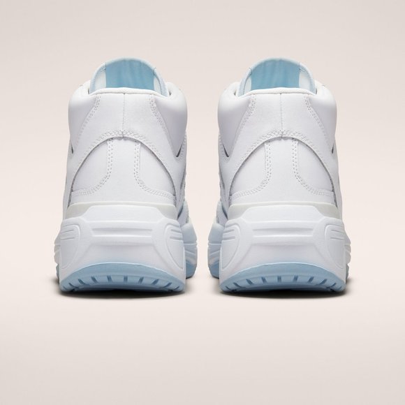 NIB Converse Weapon CX Mid Colorblock White Light Armory Blue 171556C US Mens 10 - Picture 7 of 7